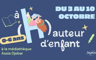 À hauteur d’enfant : l’événement littéraire des petits revient à Blanquefort.